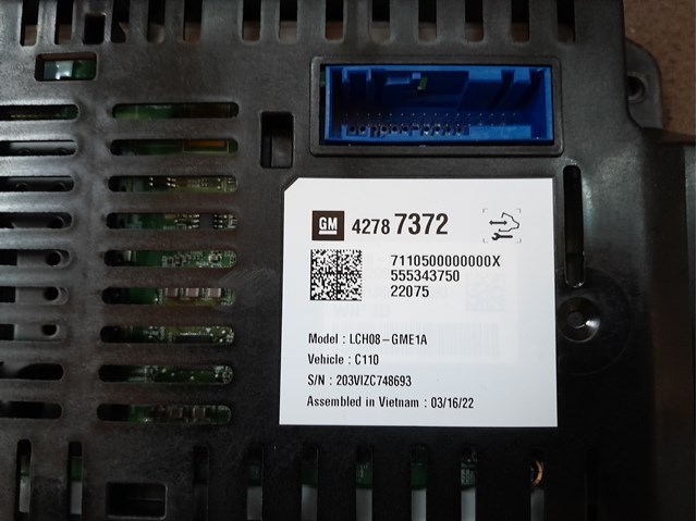 42787372 General Motors Щиток приладів додатковий