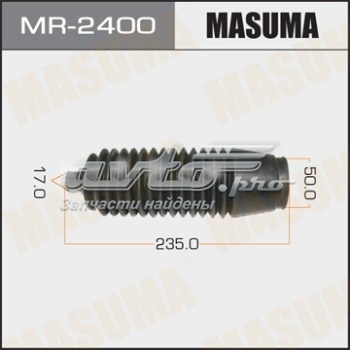 Пильник рульової рейки лівий Masuma MR2400