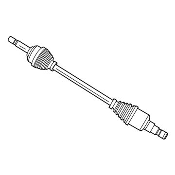 Купити 4743818AC Chrysler Піввісь задня, права