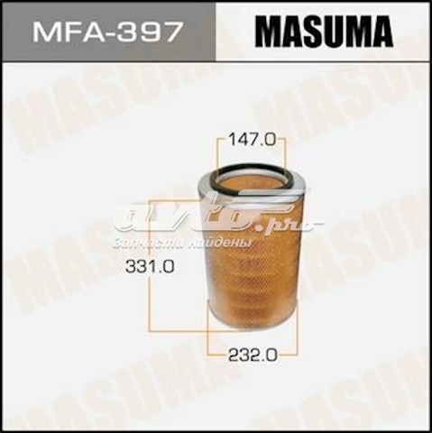 Фільтр повітряний MFA397 Masuma