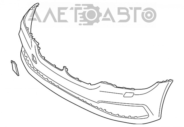Бампер на авто FPS FP1447901 ціна, від 160.40 USD