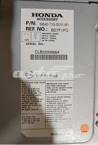  Honda 39540T1GE011M1