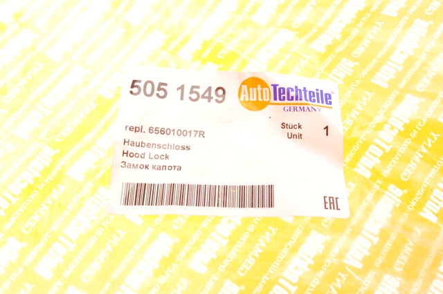 Замок капота Autotechteile 5051549 ціна, від 15.66 USD