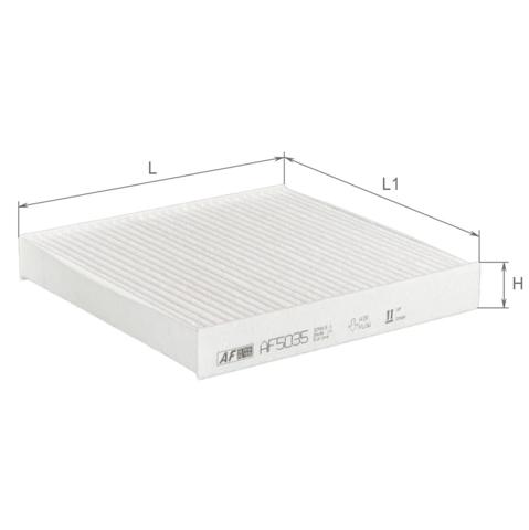 Фільтр повітряний обігрівача Alpha Filter AF5035 ціна, від 2.54 USD