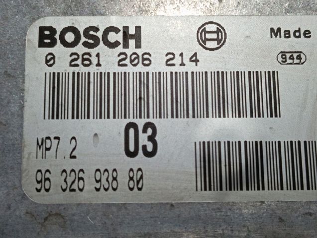 Блок двигуна Peugeot/Citroen 9632693880