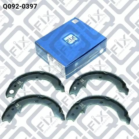 Колодки ручника / стоянкового гальма Q-fix Q0920397 ціна, від 25.86 USD