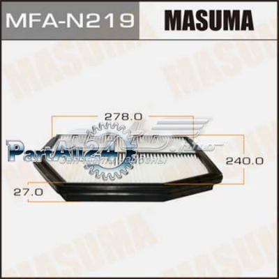 MFAN219 Masuma Повітряний фільтр двигуна