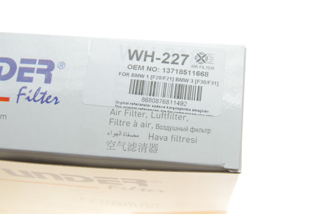 Купити WH227 Wunder Автомобільний фільтр повітря