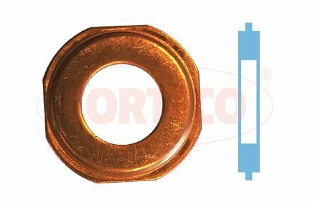 Ущільнююче кільце форсунок інжектора Corteco 49430759 ціна, від 2.98 USD