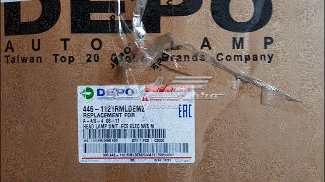 Права блок фара Depo/Loro/Abakus 4461121RMLDEM2 ціна, від 179.76 USD