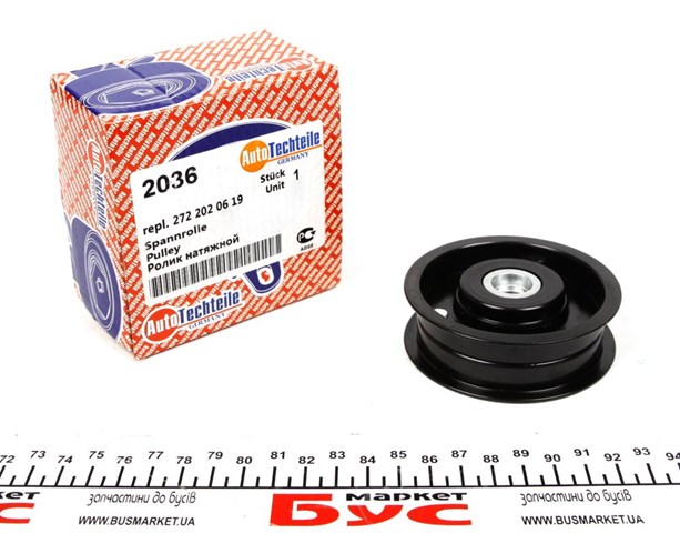 Ролик приводного ременя, паразитний Autotechteile 1002036 ціна, від 13.63 USD
