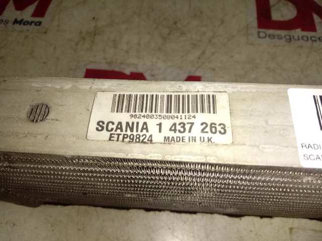 Радіатор пічки (обігрівача) Scania 1437263 ціна, від 81.59 USD