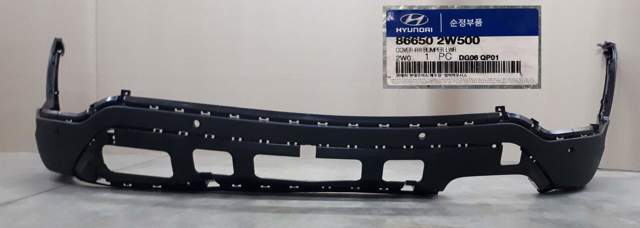 866502W500 Hyundai/Kia Бампер задній, нижня частина