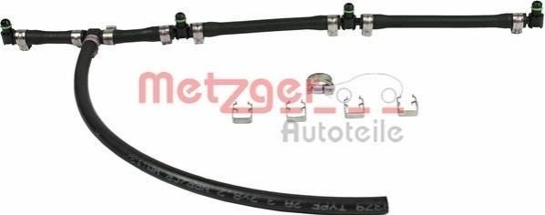 Купити 840023 Metzger Трубка паливна, зворотня від форсунок