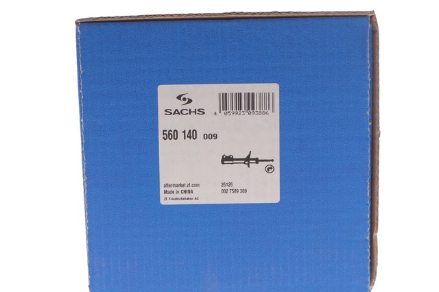 Амортизатор передній, правий Sachs 560140 ціна, від 63.16 USD