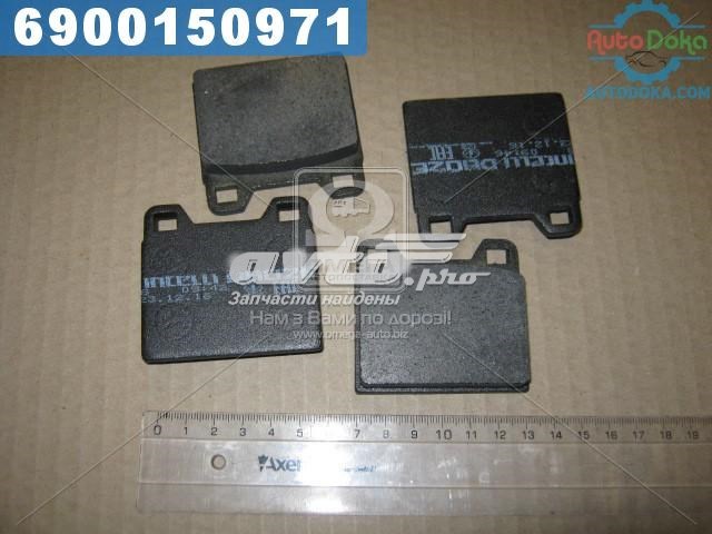 D602E Intelli Колодки гальмівні задні, дискові