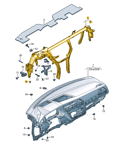  VAG 5NN857017041 ціна, від 41.44 USD