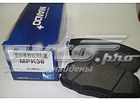 Передні тормозні колодки MPK36 Mando