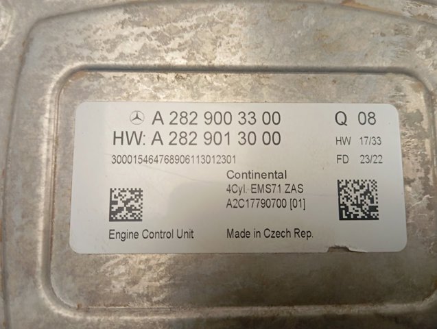  Mercedes A2829003300