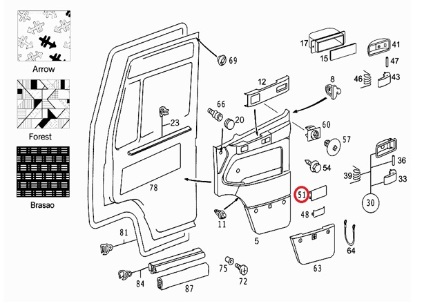  Mercedes A66772301085B21 ціна, від 6.55 USD