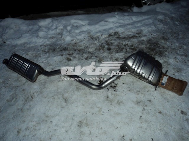 A2044903035 Mercedes Глушник, задня частина