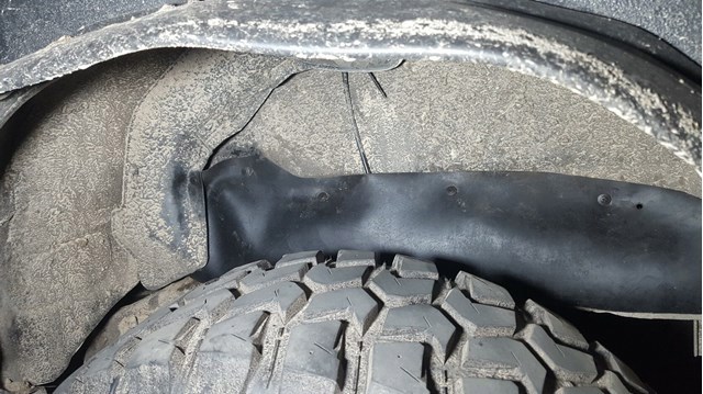 XRLL200R Xroad Захист задньої арки крила