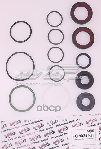 Купити FO9024KIT Emmetec Ремкомплект рульової рейки (механізму) г/у, (комплект ущільнень)