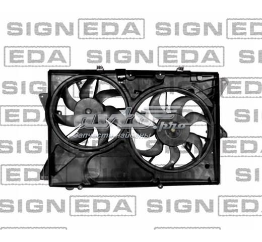 Купити RDFD623190 Signeda Дифузор радіатора охолодження, в зборі з двигуном і крильчаткою