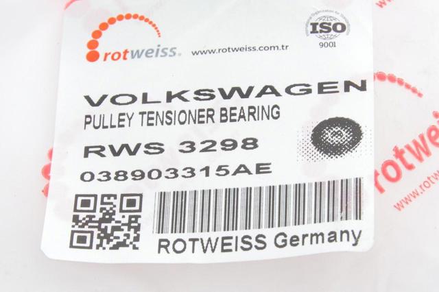 Натягувач приводного ременя Rotweiss RWS3298