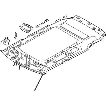 85410G5080HGC Hyundai/Kia Оббивка кузова