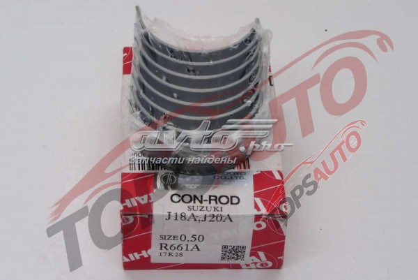 Вкладиші колінвала, шатунні, комплект, 2-й ремонт (+0,50) Taiho R661A050 ціна, від 10.74 USD