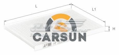 Фільтр салону AF5063 Alpha Filter