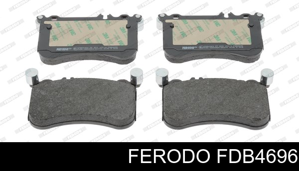 Колодки гальмівні передні, дискові FDB4696 Ferodo