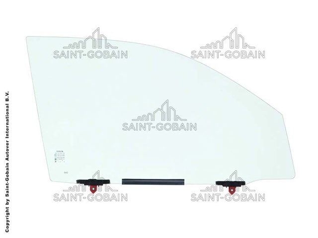 GS7087D302 XYG Скло пасажирських дверей