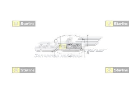 Тормозні колодки Starline SBDS842P
