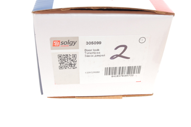 Замок дверей бічний/зсувний 305099 Solgy