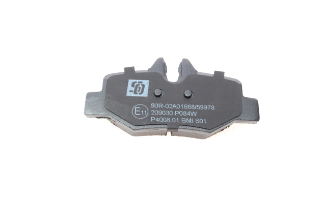 Задні гальмівні колодки 209030 Solgy