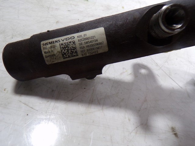 Рампа форсунок системи упорскування палива Nissan/Infiniti A2C20001221 ціна, від 6.60 USD