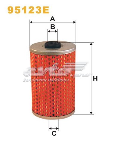 Фільтр паливний 95123E WIX
