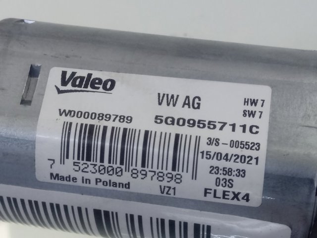 Купити 5Q0955711C VAG Двигун склоочисника заднього скла
