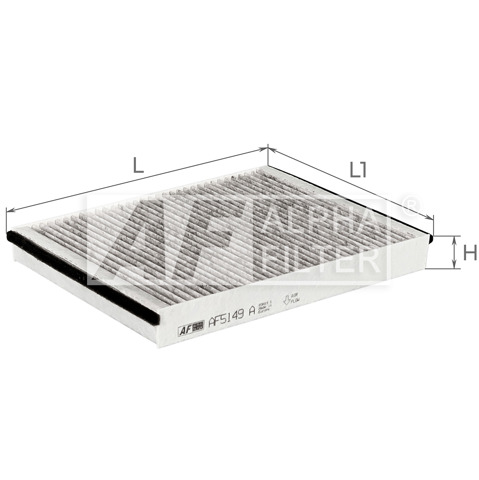 Фільтр салону AF5149A Alpha Filter