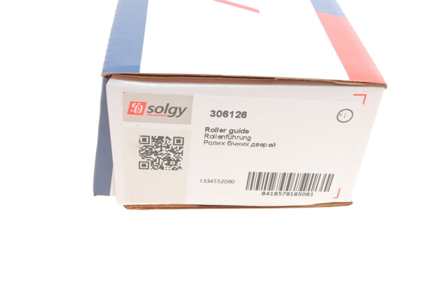 Ролик дверей бічних/зсувних, правий верхній Solgy 306126