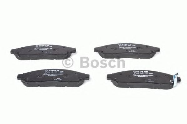 Купити 986494151 Bosch Колодки гальмівні передні, дискові