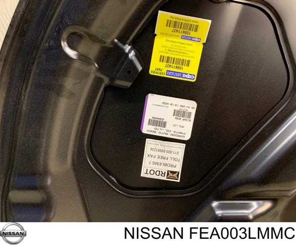 FEA003LMMC Nissan/Infiniti Капот