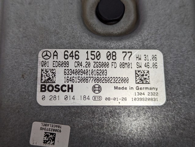 A6461500877 Mercedes 