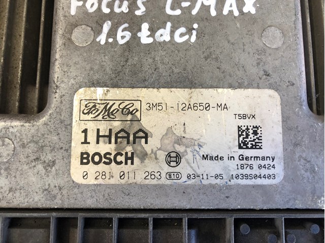 0281011263 Ford Блок електронного управління