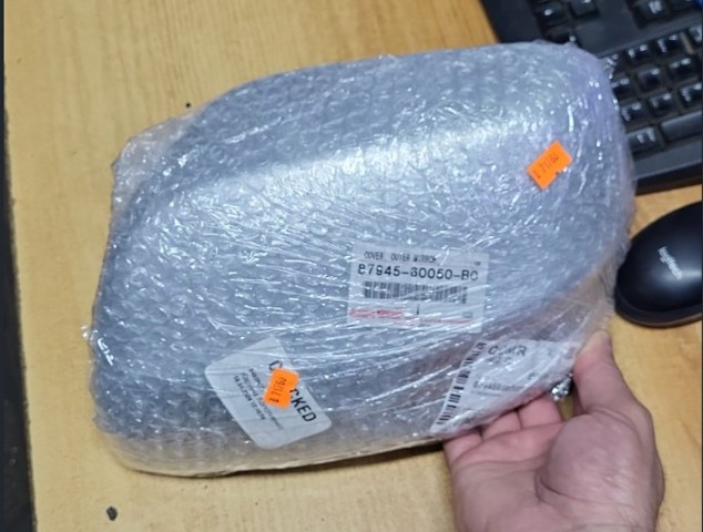 Накладка дзеркала заднього виду, ліва 8794560050B0 Toyota