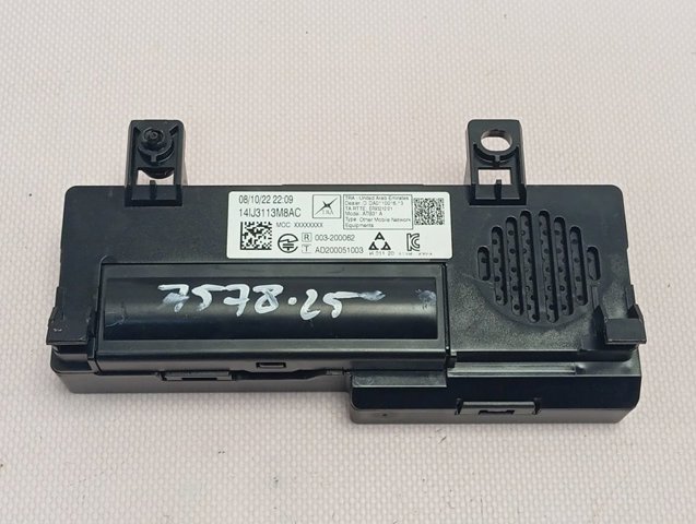 9835307480 Peugeot/Citroen Блок керування Bluetooth