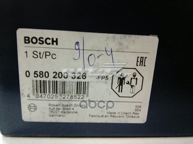 Бензонасос 580200326 Bosch