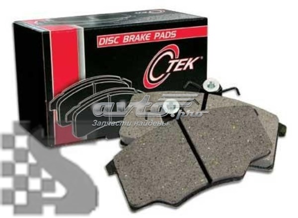 10211190 Centric Parts Передні гальмівні колодки